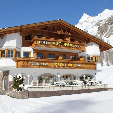 Hotel Astoria Samnaun Exterior foto
